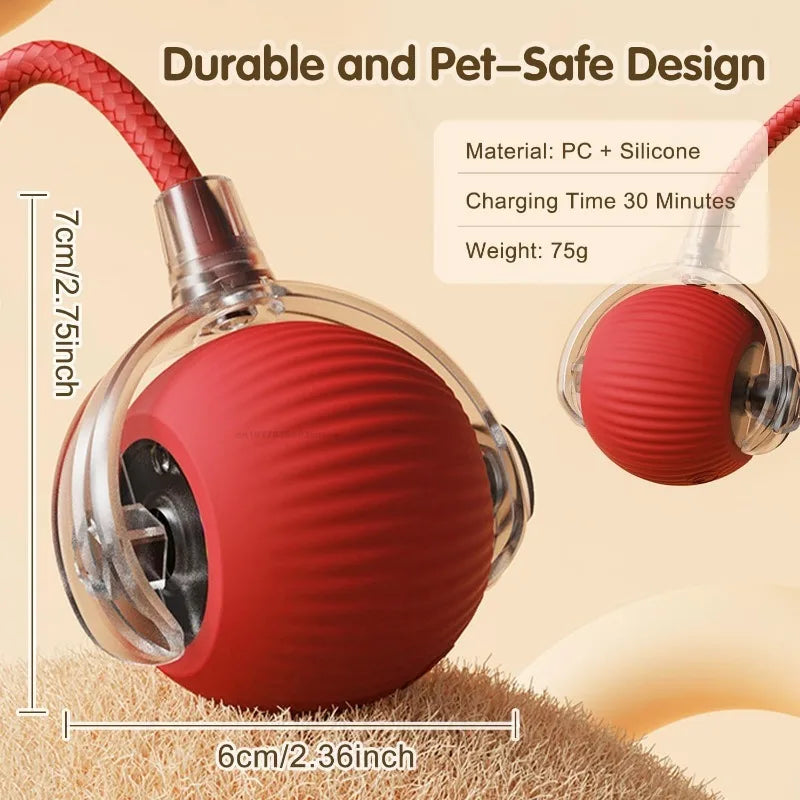 Interactive Self-Moving Cat Ball Toy